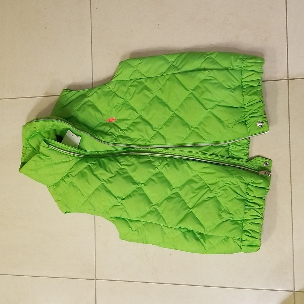 - Ralph Lauren down and feather vest